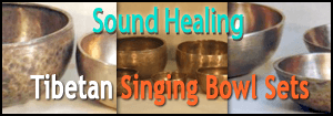 Sound healing singing bowl sets