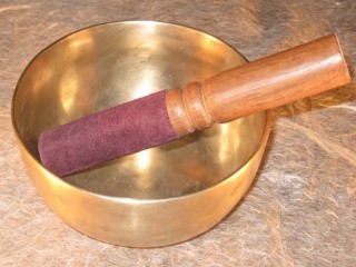 Thadobati with ringing stick