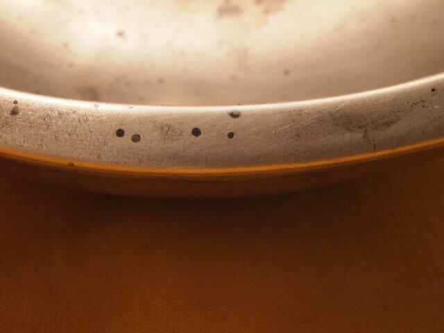 Rare Antique Ceremonial Singing Bowl with large lingam
