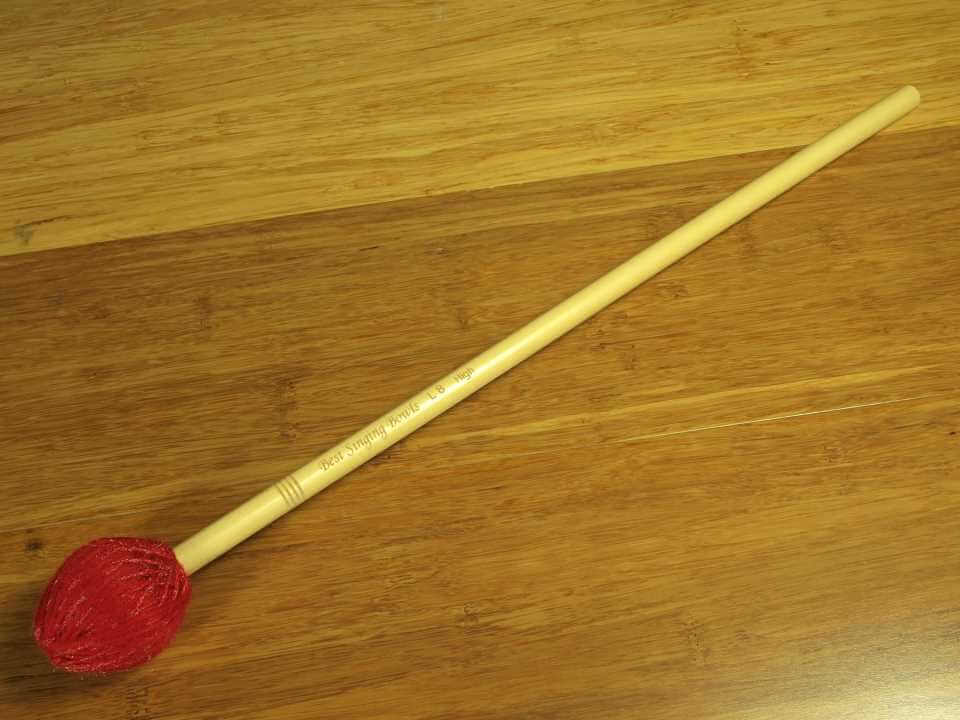Best Singing Bowls Precision Large Red Yarn Mallet