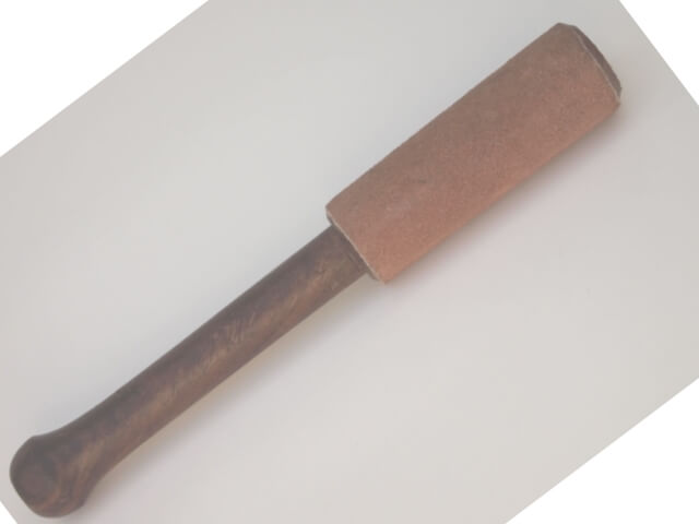Small Suede Tapper for singing bowls