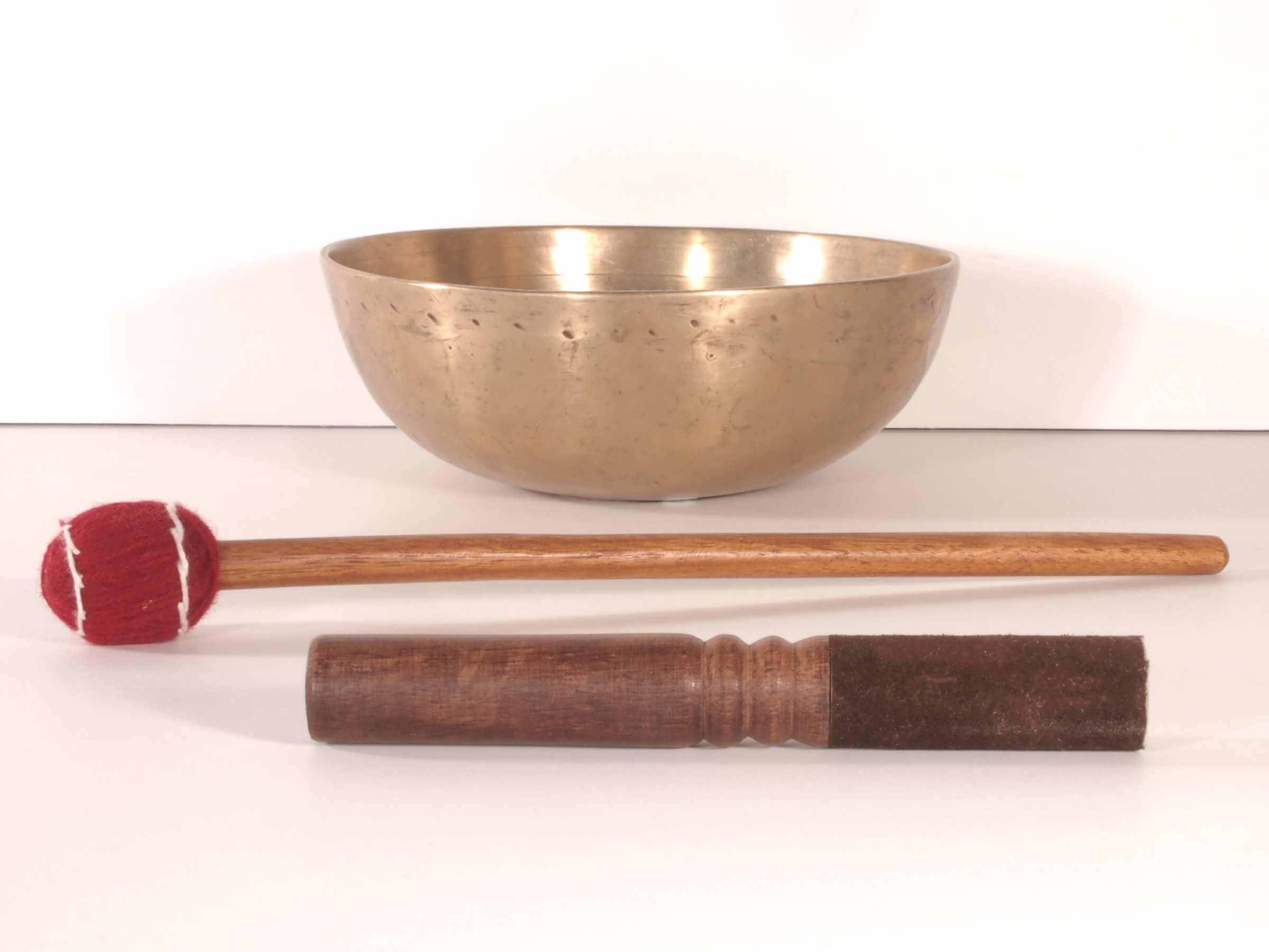 Small Antique Singing Bowl With Ringer SPECIAL! Best Singing Bowls
