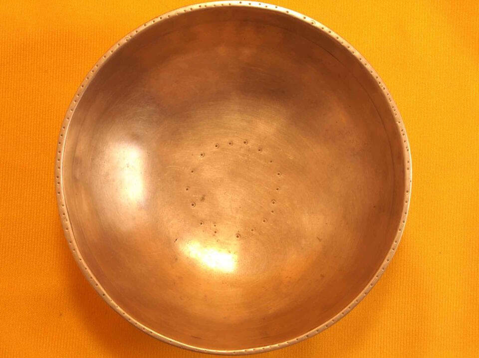 Tiny Antique Manipuri Singing Bowl with a sweet 6th octave overtone