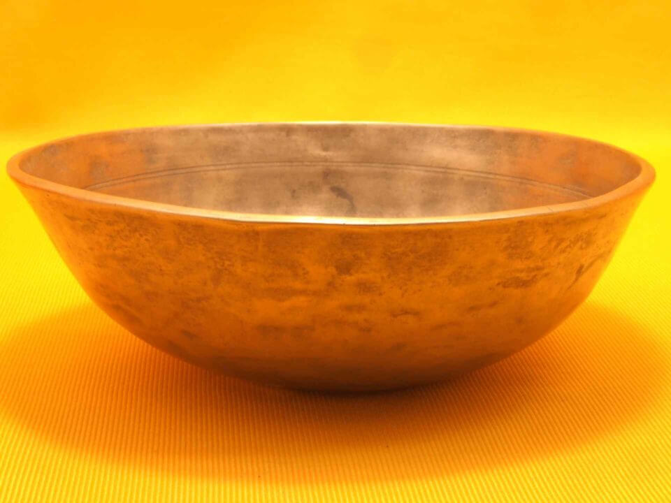 Antique Manipuri Singing Bowl with engaging and complex soundscape