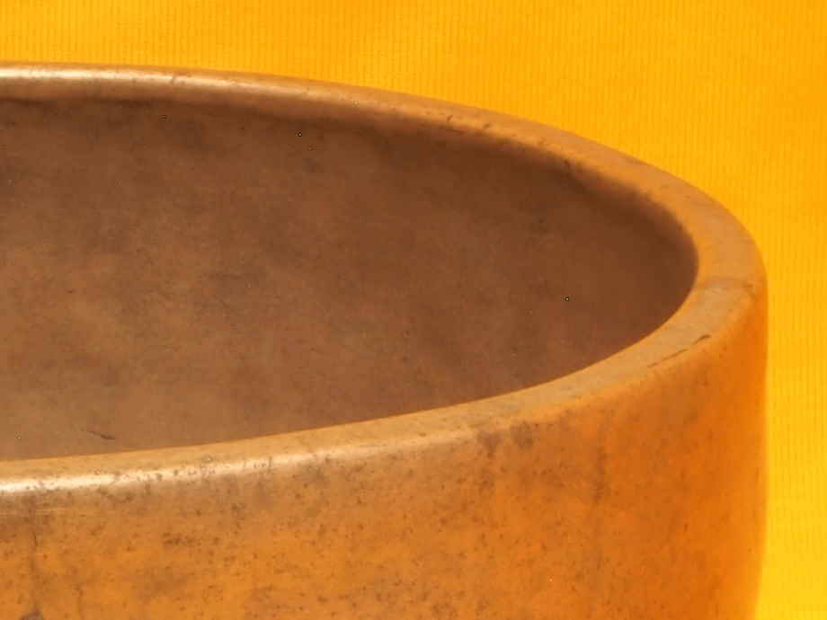 XX Thick Antique Thadobati Singing Bowl with balanced dual tone sound