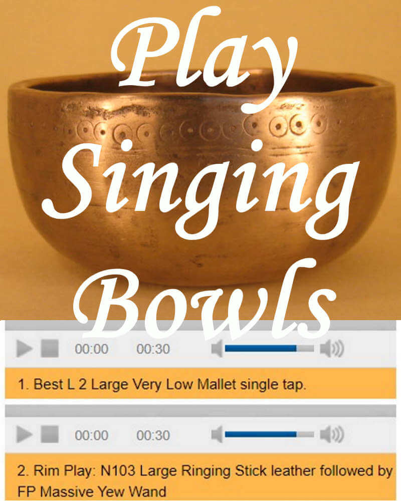 play singing bowls