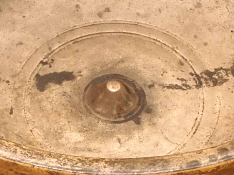 Antique Thadobati Lingam Singing Bowl with spectacular craftsmanship #30604