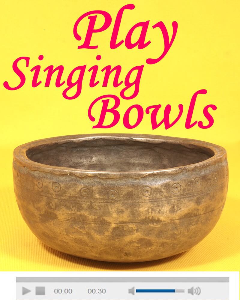 Play all singing bowls