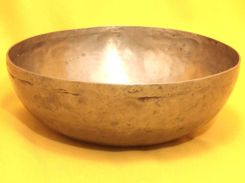 Antique Jambati Singing Bowl featuring a deep resonant low C note #77076